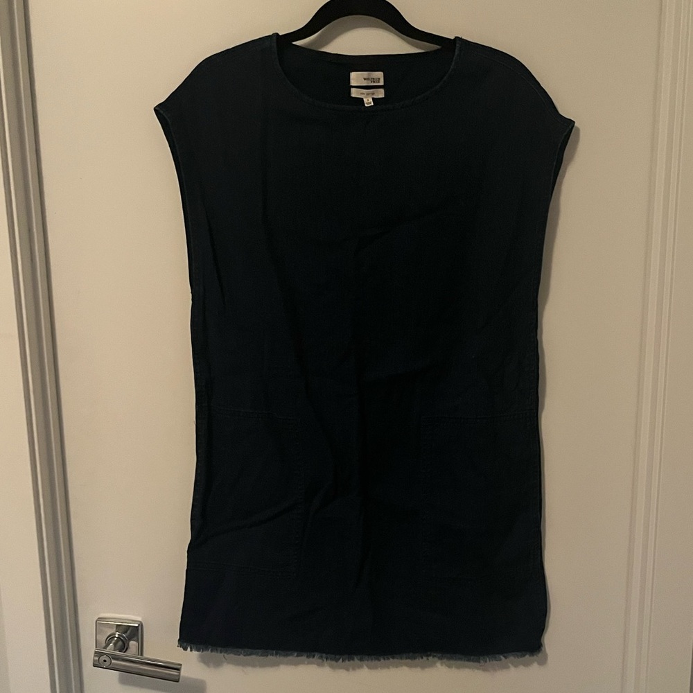 Wilfred dark denim Mini Dress